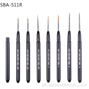 Na nechty Art Design Brush Originálny klasický dizajn